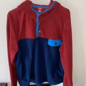 Arizona Jean Fleece Color Block Sweatshirt